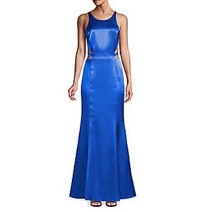 Aiden Mattox Liquid Satin Cutout Column Gown (4)